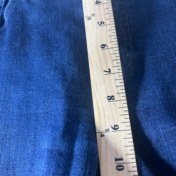 7 For All Mankind Dark Wash Slim Fit Jeans Mens Size 32x32 - Picture 4 of 10